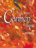 Couverture du livre « G. bizet carmen pour trio a cordes partie d'alto » de Rambert Marianne aux éditions Lulu
