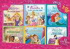 Couverture du livre « Princesses, coffret 12 livres » de  aux éditions Disney Hachette