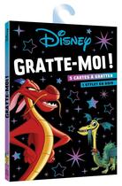 Couverture du livre « Disney pixar - mini pochette - gratte-moi ! - creatures magiques et dragons » de  aux éditions Disney Hachette