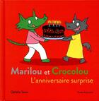 Couverture du livre « Marilou et Crocolou ; l'anniversaire surprise » de Texier Ophélie aux éditions Actes Sud Jeunesse