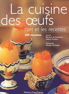 Couverture du livre « La cuisine des ufs, l'art et les recettes » de Du Pontavice-Herleda aux éditions Ouest France