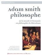 Couverture du livre « Adam smith philosophe » de Pur aux éditions Pu De Rennes