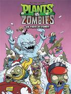 Couverture du livre « Plants vs zombies Tome 13 : un froid de zombie » de Paul Tobin et Ron Chan aux éditions Jungle