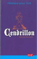 Couverture du livre « Cendrillon 1ex » de C Perrault aux éditions Pemf