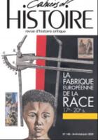 Couverture du livre « Cahiers d'histoire n 146 : la fabrique europeenne de la race - octobre 2020 » de  aux éditions Paul Langevin