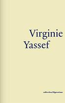 Couverture du livre « Virginie Yassef » de Virginie Yassef aux éditions Captures