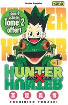 Couverture du livre « Hunter X hunter Tome 1 : pack » de Yoshihiro Togashi aux éditions Kana