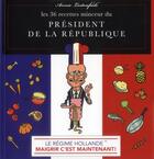 Couverture du livre « Les 36 recettes minceur du président de la République » de Annie Lestoufade aux éditions L'opportun