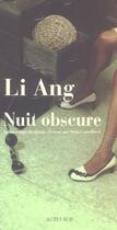 Couverture du livre « Nuit obscure » de Li Ang aux éditions Actes Sud