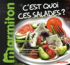 Couverture du livre « Qu'est-ce-que c'est que ces salades ? » de  aux éditions Play Bac