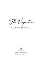 Couverture du livre « The Vespertine » de Mitchell Saundra aux éditions Houghton Mifflin Harcourt