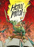 Couverture du livre « Heavy metal » de Loic Secheresse aux éditions Gallimard Bd Streaming