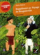 Couverture du livre « Supplément au voyage de Bougainville » de Denis Diderot aux éditions Hatier