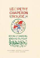 Couverture du livre « Le chaperon rouge » de Edgar Tijtgat aux éditions Bnf Editions