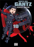 Couverture du livre « Gantz - perfect edition Tome 10 » de Hiroya Oku aux éditions Delcourt