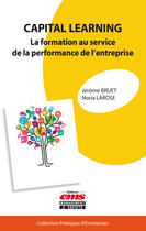 Couverture du livre « Capital learning ; la formation au service de la performance de l'entreprise » de Jerome Bruet et Noria Larose aux éditions Editions Ems