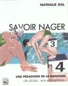 Couverture du livre « Savoir nager » de Nathalie Gal aux éditions Eps