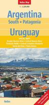 Couverture du livre « Argentina: south-pantagonia-uruguay » de  aux éditions Nelles