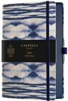 Couverture du livre « Agenda journalier grand format shibori mist » de Castelli aux éditions Castelli Milano