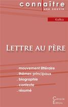 Couverture du livre « Lettre au père, de Franz Kafka » de  aux éditions Editions Du Cenacle