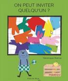 Couverture du livre « On peut inviter quelqu'un ? » de Veronique Komai aux éditions A Pas De Loups