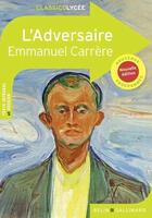 Couverture du livre « L'adversaire » de Emmanuel Carrère aux éditions Belin Education