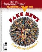 Couverture du livre « Maniere de voir n 172 - fake news aout/septembre 2020 » de  aux éditions Maniere De Voir