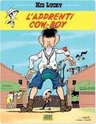 Couverture du livre « Les aventures de Kid Lucky d'après Morris Tome 1 : l'apprenti cow-boy » de Achde aux éditions Lucky Comics