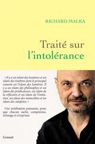 Couverture du livre « Traité sur l'intolérance » de Richard Malka aux éditions Grasset Et Fasquelle