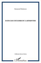 Couverture du livre « Dans les couloirs du labyrinthe » de Emmanuel Matateyou aux éditions Editions L'harmattan