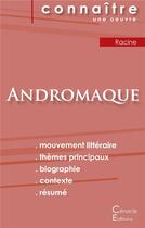 Couverture du livre « Andromaque, de Racine » de  aux éditions Editions Du Cenacle