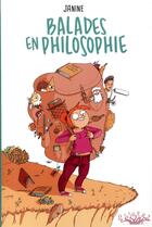 Couverture du livre « Balades en philosophie » de Janine aux éditions Delcourt