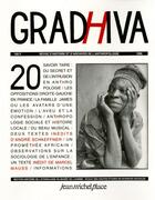 Couverture du livre « Revue Gradhiva n.20 » de Revue Gradhiva aux éditions Nouvelles Editions Place