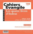Couverture du livre « CAHIERS DE L'EVANGILE » de Abadie Philippe/De V aux éditions Cerf