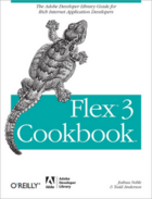 Couverture du livre « Flex 3 cookbook » de Joshua Noble et Todd Anderson et Georges Abey aux éditions O'reilly Media