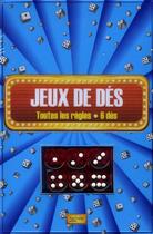 Couverture du livre « Jeux De Des » de Bozec Pearce-M aux éditions Hachette Pratique