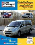 Couverture du livre « Citroen jumpy, fiat scudo, peugeot expert - depuis 01-2007 » de Etai aux éditions Etai