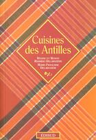 Couverture du livre « Cuisine des antilles » de Rodride-Delaroziere aux éditions Edisud