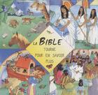 Couverture du livre « La Bible ; tourne pour en savoir plus » de Sally Ann Wright aux éditions Des Beatitudes