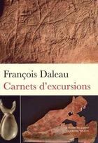 Couverture du livre « Carnets d'excursions » de Francois Daleau aux éditions Millon