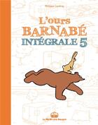 Couverture du livre « L'ours Barnabé : Intégrale vol.5 » de Philippe Coudray aux éditions La Boite A Bulles