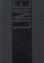 Couverture du livre « Lime » de Josef Koudelka aux éditions Xavier Barral