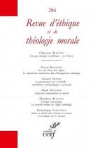 Couverture du livre « Revue d'éthique et de théologie morale - numéro 284 » de Collectif Retm aux éditions Cerf