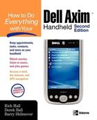 Couverture du livre « How to do everything with your dell axim handheld, second edition » de Rich Hall aux éditions Mcgraw-hill Education