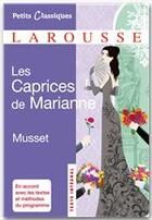 Couverture du livre « Les caprices de Marianne » de Alfred De Musset aux éditions Larousse