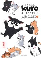 Couverture du livre « Kuro un coeur de chat Tome 3 » de Sugisaku aux éditions Kana