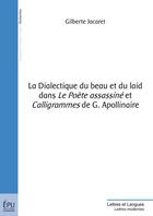 Couverture du livre « La dialectique du beau et du laid dans 