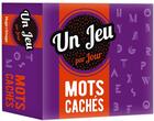 Couverture du livre « Un jeu par jour mots cachés (édition 2020) » de  aux éditions Hugo Image