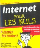 Couverture du livre « Internet » de John R. Levine aux éditions First Interactive