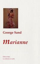 Couverture du livre « Marianne » de George Sand aux éditions Paleo